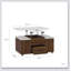 Table basse relevable moderne avec 4 tabourets, table de salle à manger extensible, rangement caché et 2 tiroirs pour un salon peu encombrant