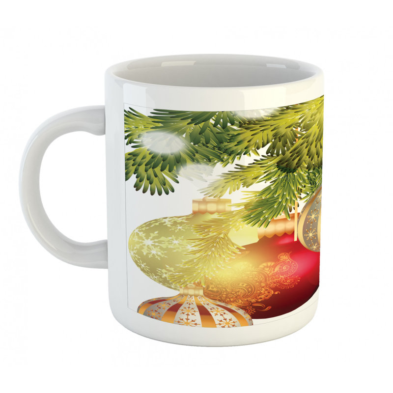 Grande tasse à café baubles