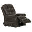Fauteuil inclinable lève-personne électrique en cuir Hudson-50296527