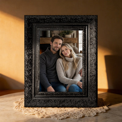 5" x 7" Black 3 PCS Pet Picture Frame for Office Decor