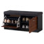 Faux Leather Upholstered Storage Bench