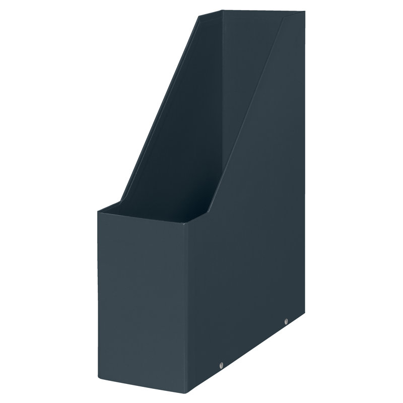 Cosy PP Laminated Robust Hardboard Magazine Holder, Grey