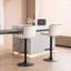 Tabouret de bar pivotant à hauteur réglable en similicuir-766244489