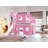 Johannes Solid Wood Twin Low Loft Bed with Ladder Slide Tent and Tower-401931770-401931748