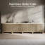 Buffet 2 portes, Travertine Greige - ensemble de 4