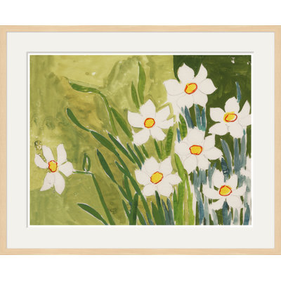 Fleur Blanche (Var. 1) Print by Paule Marrot