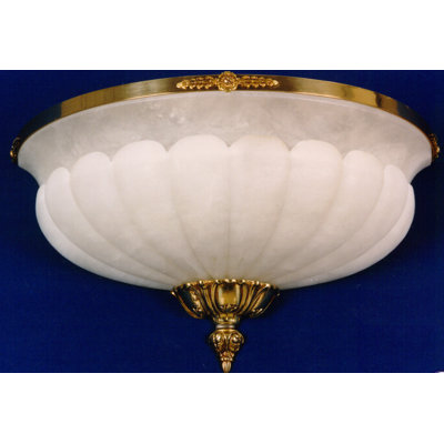 Desrochers Glass Flush Mount
