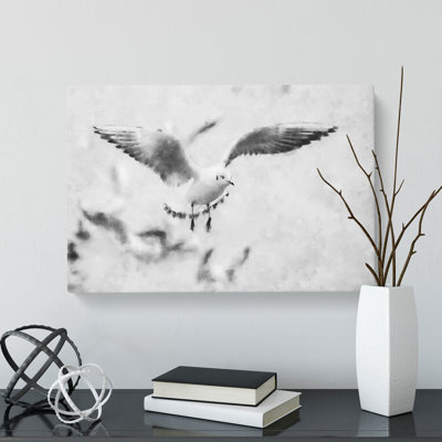 Seagull Birds - Wrapped Canvas