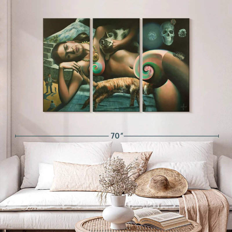 Leisha Frida Kahlo 2020, H 32 po x l 50 po