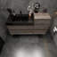 Ensemble de meuble-lavabo mural simple 49 po Golitz-818145541