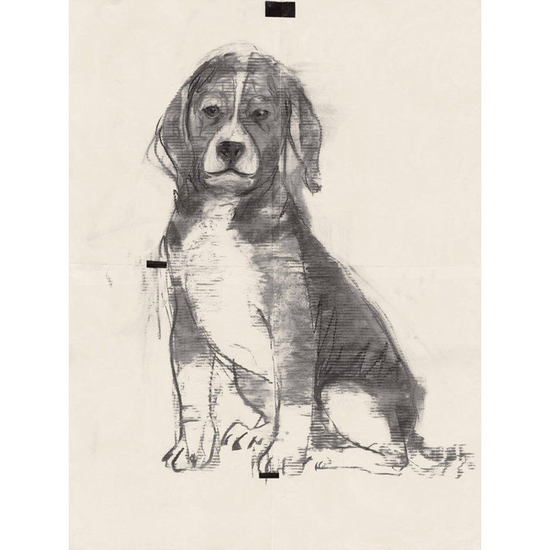 «Man's Best 16» par PC Ngo - impression sur cadre simple sur papier, H 36 po x l 28 po