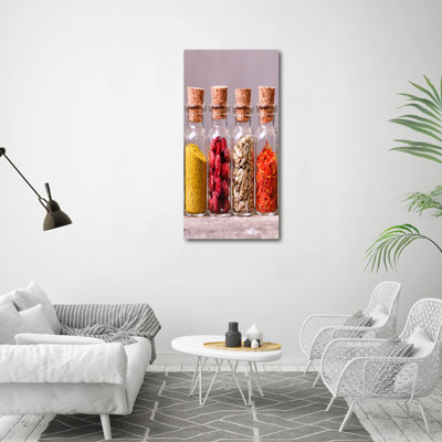 Colourful Spices - Wrapped Canvas Print