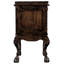 Table de chevet en bois massif à 2 tiroirs Samoset