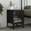 Genagra 35cm W Steel Bedside Table-72213917-110677786