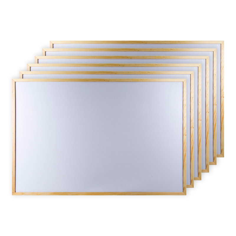 Melamine Dry Erase Board, 23.5" H x 35.5" W
