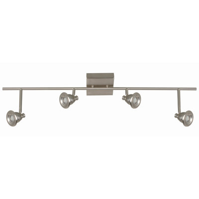 Bella 36.63'' 4 -Light Fixed Track Track Kit with Dimmable and Adjustable Head