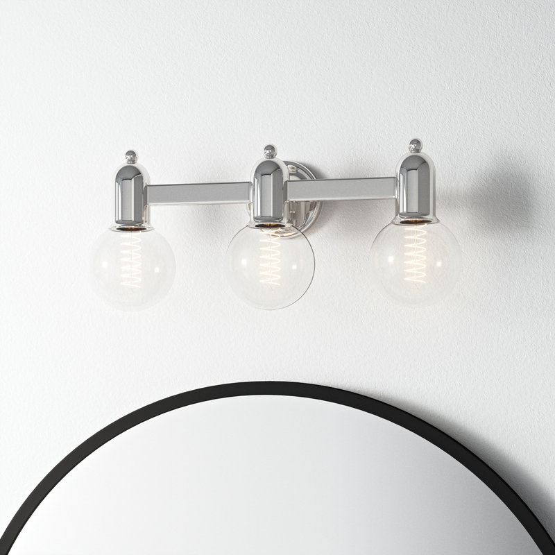 Saimi 3 - Light Dimmable Vanity Light, Polished Nickel
