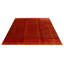 Tapis rouge noué à la main unique 13 pi 4 po x 12 pi 9 po One of Kind