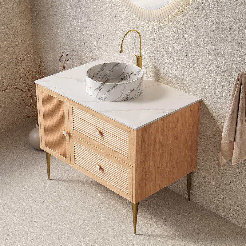 Meuble-lavabo simple 36 po avec comptoir