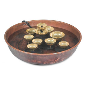 Copper Water Bell Fountain