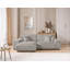 Mollis 4 Seater Corduroy Corner Sofa -1219637425-1219637430