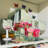 Hello Kitty LED Handheld Mirror, Makeup Vanity Mirror with Standing Base and Adjustable Brightness