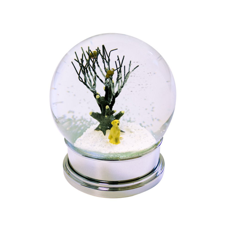 Christmas Dog Snow Globe