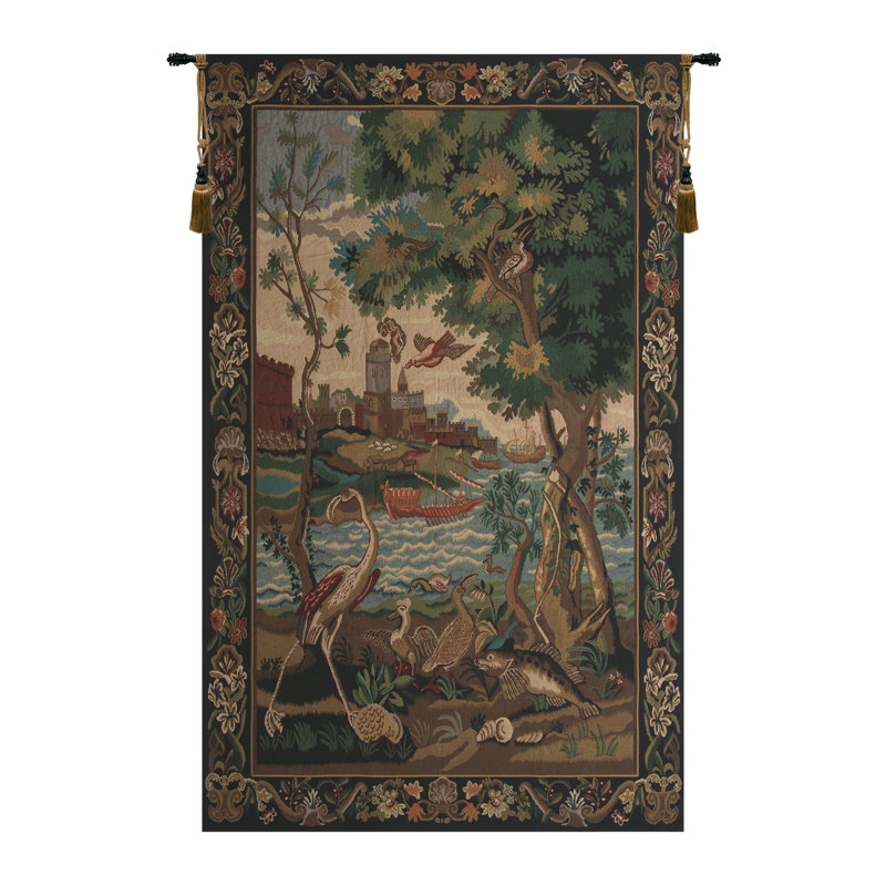 Gate To The Sea Tapestry Wall Art, 68" H x 42" W