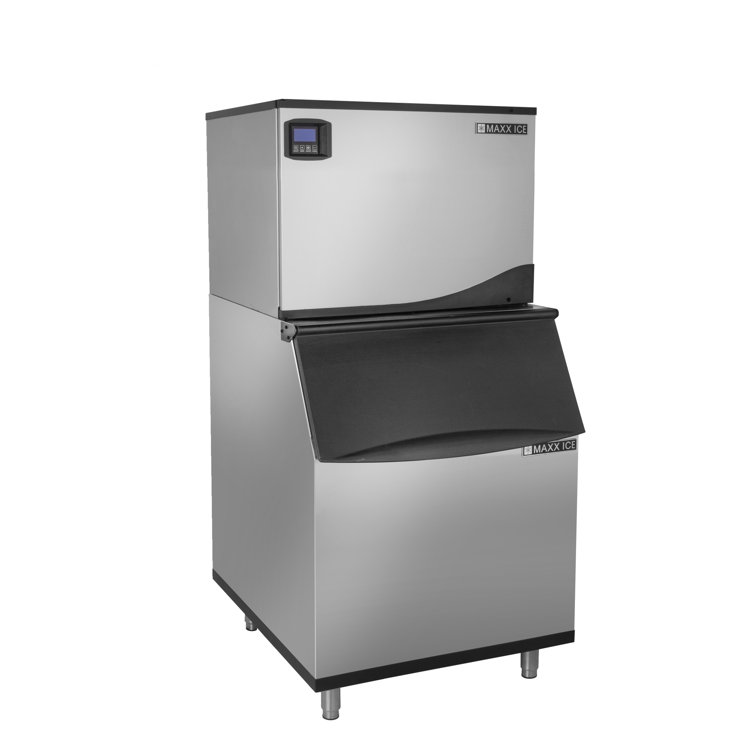 R.W.FLAME 352 Lb. Daily Production Cube Clear Ice Freestanding Ice