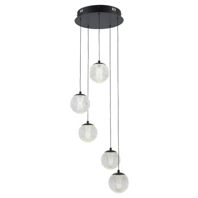 Laziah 5 - Light Cascade LED Pendant