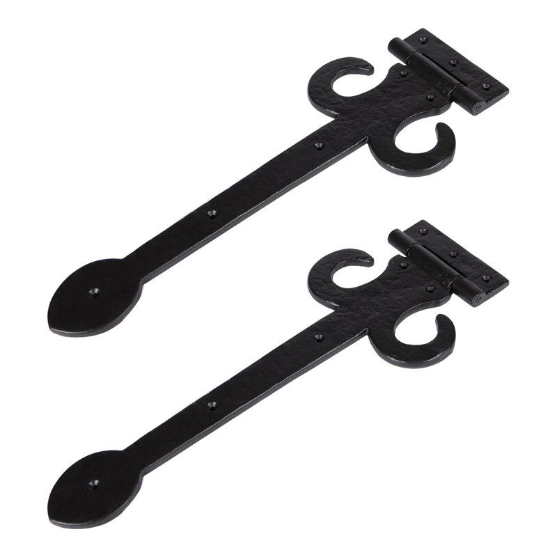 Hammer & Tongs - Arrowhead T-Hinge - W400mm - Black