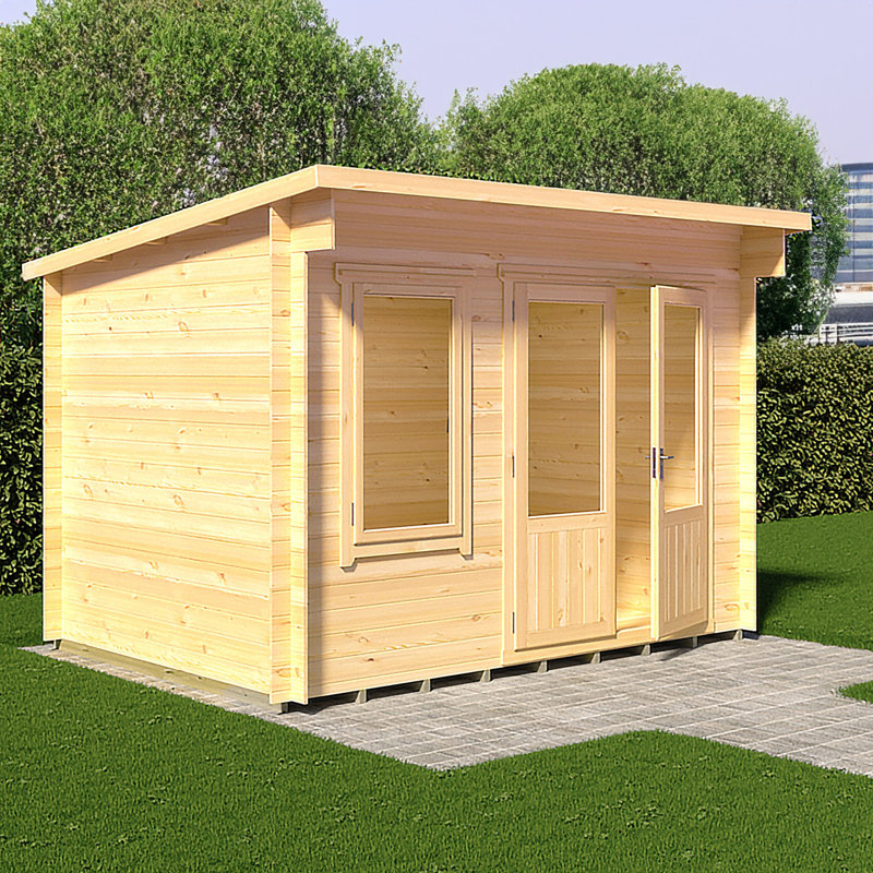 Edgefield 11 ft x 8 ft Log Cabin