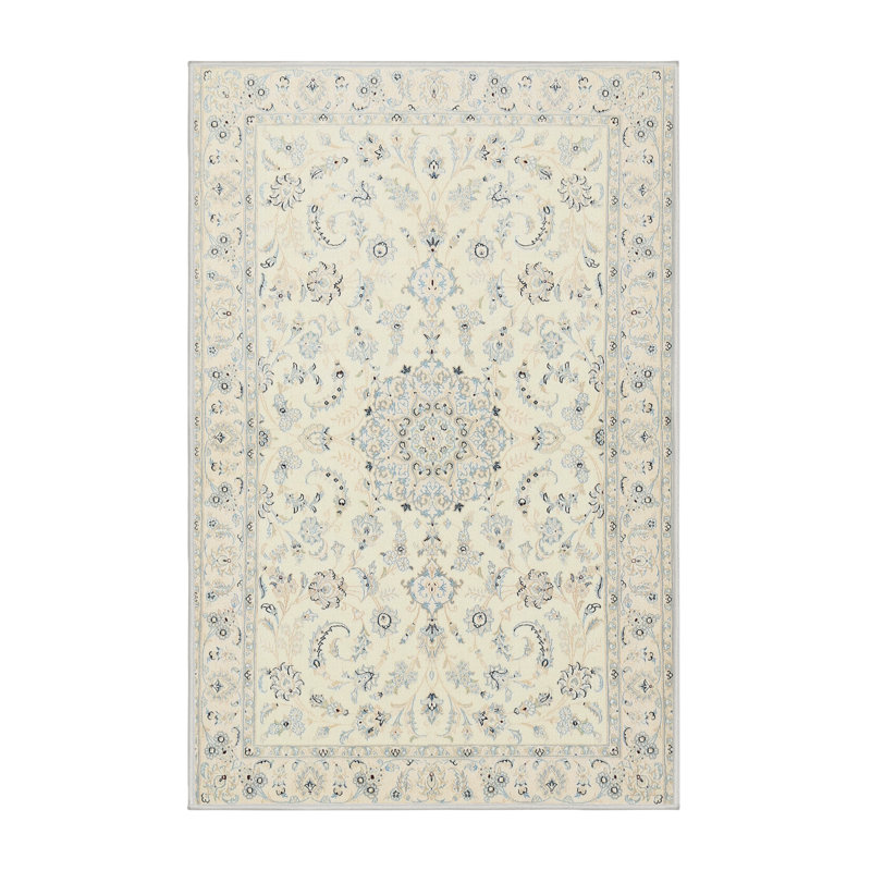 Tapis traditionnel beige / gris Desern, Rectangle 4 pi x 6 pi