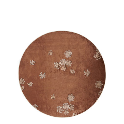 Round Lauren Floral 180cm X 180cm Area Rug