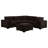 Trayce 5-piece Upholstered Modular Sectional Chocolate-98386879