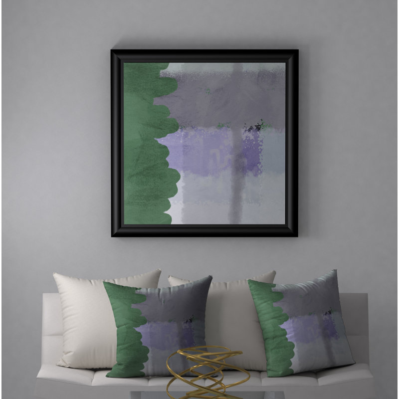 Housse de coussin décorative carrée et insert, 20 po X 20 po