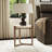 Violet Accent End Table