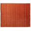 Metro-Velvet Geometric Area Rug in Rust