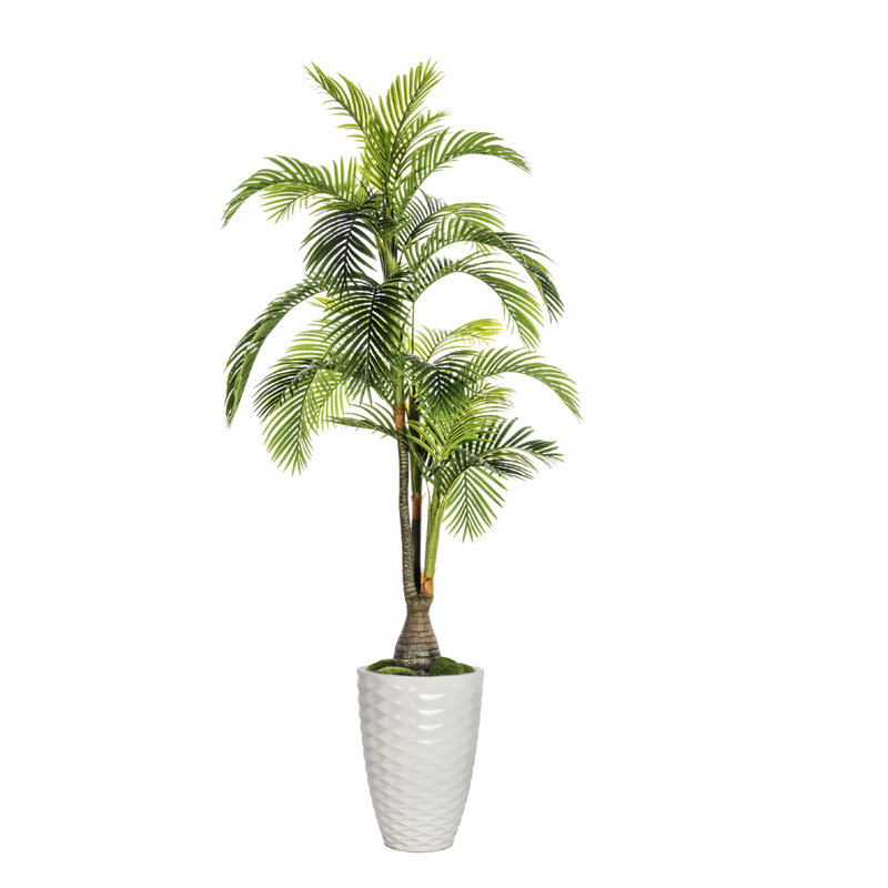 Palmier artificiel 94,9 po en pot