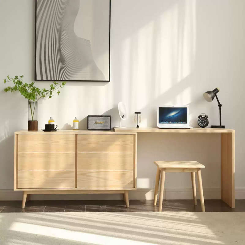Simple Bedroom Solid Wood Dresser