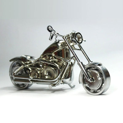 Véhicule à modèle de motorcylce en métal fauteuil billes fatboy Ashmont
