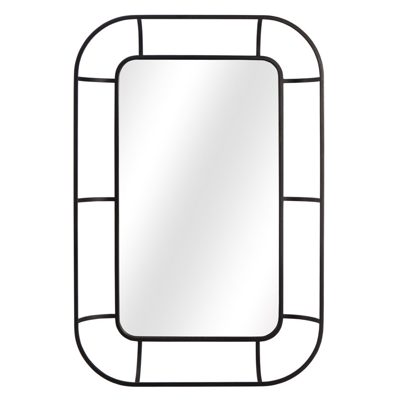 Metal Rectangle Wall Mirror