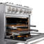ZLINE 36" Classic Dual Fuel Stainless Steel Range w/ 6 Brass Burners & Convection Oven-960993709