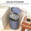 Metal Kitchen Trash Can
