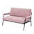 Velours côtelé rose sélectionné