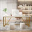 Waltraude Metal Base Dining Table-710670964-710670965