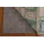 Tapis beige en laine noué à la main de conception unique nouvel âge 2 pi x 2 pi 10 po Rozelin
