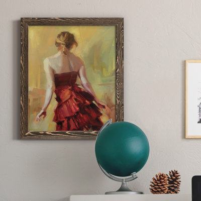 Copper Reflection - Peinture sur toile encadrée