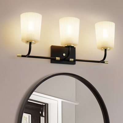 Luminaire de salle de bain 3 lumières Chalfant