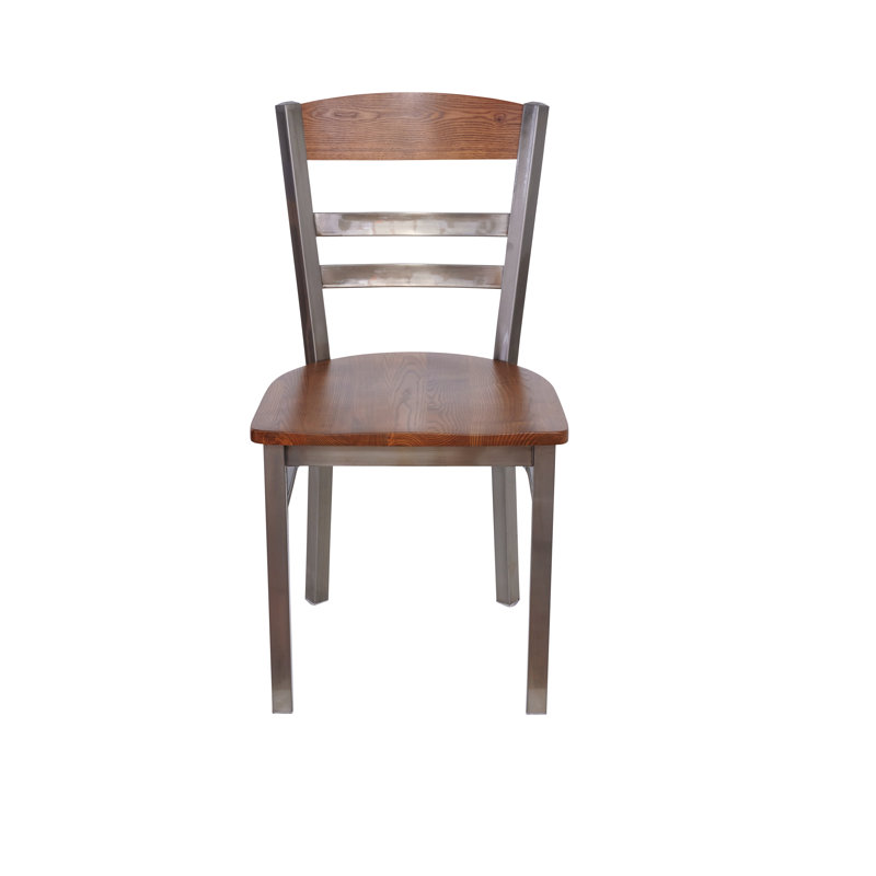 Barrick Metal Frame Ladder Back Chair